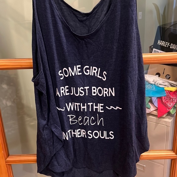 Tops - Blue, tank top
